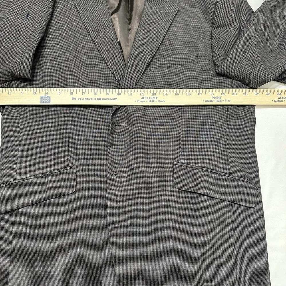 Nautica Men's Blazer 44S Grayish Brownish 100% Wool 2 Button‎ Italy Sport Coat
